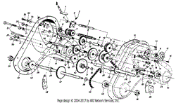 Tine Chain Case Assembly