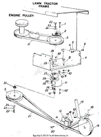 28-Inch Tiller Drive Assembly