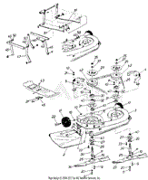 38-Inch Deep Mowing Deck Assembly