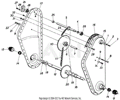 Chain Case Tine Assembly