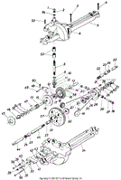 Single Speed Transaxle Left Hand (618-0024)