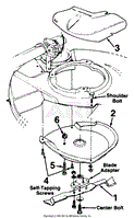 21-Inch Mulching Kit For Convertible Mowers