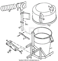 Barrel Collector - Air Cooled Mowers