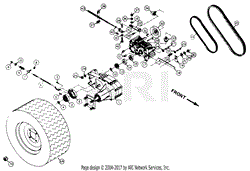 AGRI-FAB Sundstrand RH Drive - SN 41-027-012814-Up