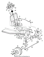 Front Axle And Wheel Assembly