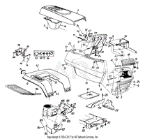 Hood &amp; Rear Fender Assembly LT-12