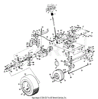 Front Axle And Wheel Assembly