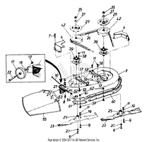 Deck &amp; Chute Assembly LT-14