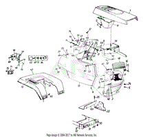 Hood &amp; Rear Fender Assembly LT-14