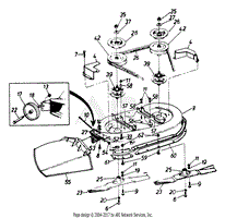 Chute &amp; Deck Assembly LT-145