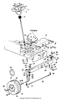 Wheel &amp; Front Axle Assembly LT-145