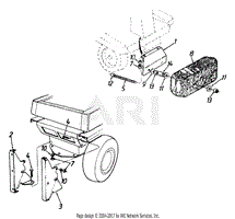 Twin Bag Grass Collector Mounting Kit