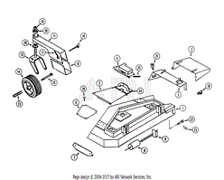 42-Inch Mower Deck &amp; Attaching Parts