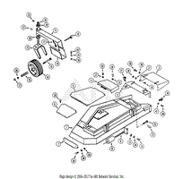 52-Inch Mower Deck &amp; Attaching Parts