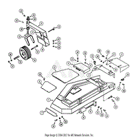 52-Inch Mower Deck And Attaching Parts