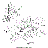 62-Inch Mower Deck And Attaching Parts