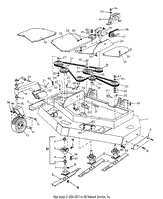 Mower Deck &amp; Attaching Parts