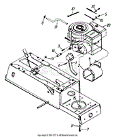 Exhaust Pipe &amp; Heat Shield Assembly