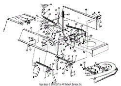 Upper Frame &amp; Deck Lift Assembly