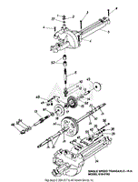 Single Speed Transaxle