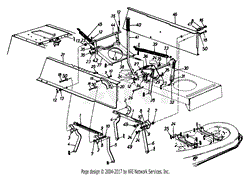 Upper Frame &amp; Deck Lift Assembly LT-155