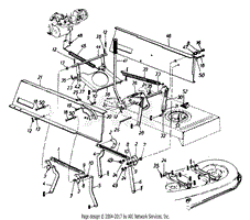 Upper Frame And Deck Lift Assembly