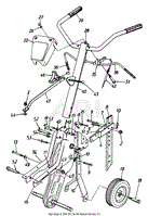 Frame, Wheel And Handle