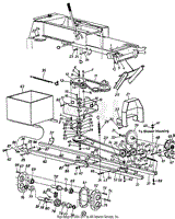 Chain Gear Box Assembly