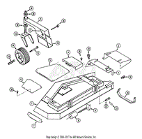 Model W874 Mower Deck 62-Inch Mower Deck And Attaching Parts