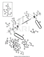 Pump Drive Cross Shaft (Use Before SN J136WG)