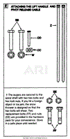 Group E-Attaching the Lift Handle &amp; Pivot Release Cable