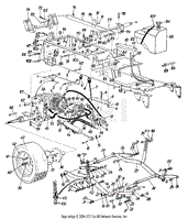 Hitch Plate, Peerless Transaxle &amp; Cross Shaft