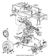 Lower Frame &amp; Wheel Assembly LT-17