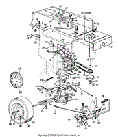 Lower Frame And Wheel Assembly LT-14