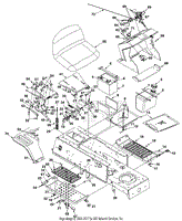 Fuel Tank, Seat, Battery, Frame