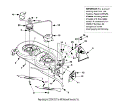 42-Inch Deck Assembly