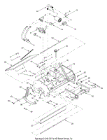 Hydraulic Valve And Tiller Housing Assembly