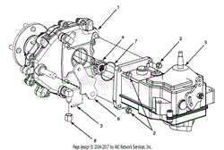 Complete Transmission Assembly (L.H. Shown)