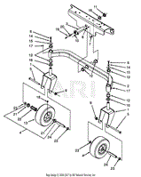 Front Axle And Tire Assembly