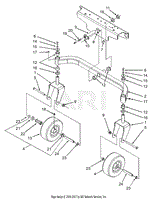 Front Axle And Tire Assembly