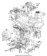 Wheels, Rear/Pedal Assembly/Frame/Drive