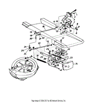 Deck Lift &amp; Hanger Assembly