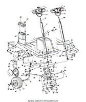 Steering Assembly/Wheel, Front/Battery/Front Axle