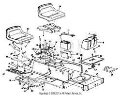 Seat/Fuel Tank/Frame/Battery