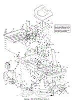 Frame, Seat, Front Axle