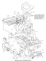 Frame, Seat, Front Axle