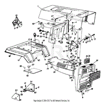 Dash, Throttle Control Box, and Side Panel Assembly