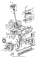 Axle Front, Wheel Front And Steering Assembly