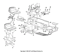 Seat, Fuel Tank, Frame