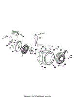 170-TU Flywheel &amp; Blower Housing